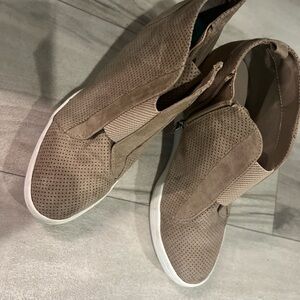 MIA Women's Tan Wedge Shoes fancy / casusl